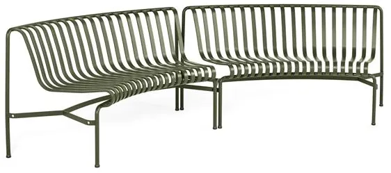 HAY Palissade Park Dining Bänk In/In Startset 2 st Oliv