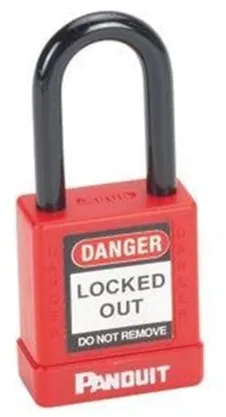 PANDUIT Icke-ledande lås, bygel 38 mm