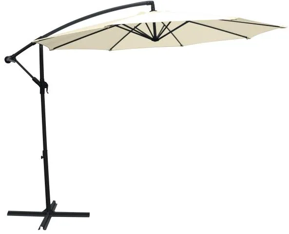 Hängparasol beige 300cm