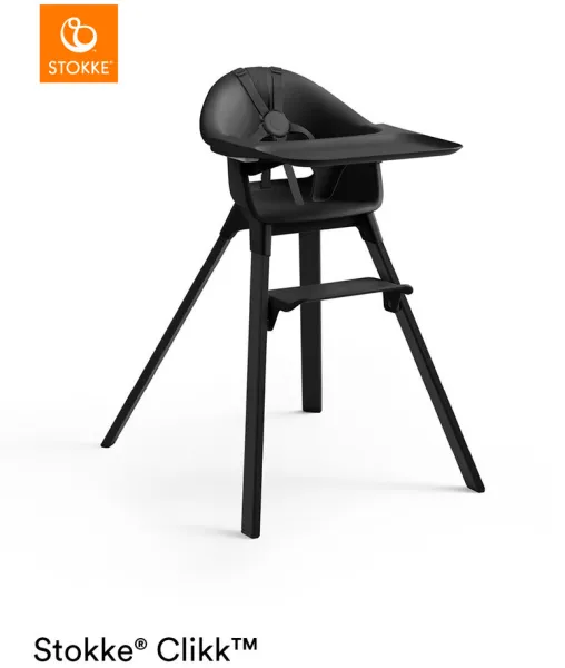 Clikk högstol - midnight black