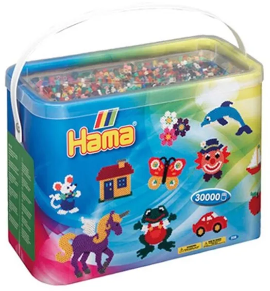 HAMA Midi Pärlor 30.000 st 22 Färger Mix - 0867
