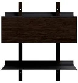 Eva Solo Smile Sängbord med hylla Rökt ek/Svart