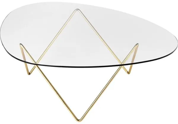 GUBI Pedrera Soffbord i Mässing