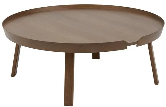 Muuto Around Soffbord Mörkbrun Extra Large
