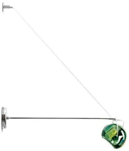 Fabbian Beluga Vägglampa med Grön Arm